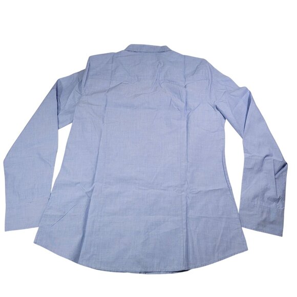 J.Crew Mens Light Blue Button-Up Long Sleeve Shirt M 100% Cotton Slim Fit - Picture 7 of 8